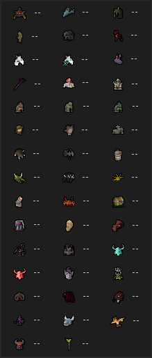 Updated boss hiscore icons